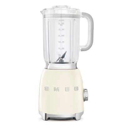 Batidora Vaso 800W 1.5L Smeg BLF03CREU 4 Velocidades Crema