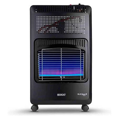 Estufa Llama Azul Sogo CALSS18291 Butano Negro