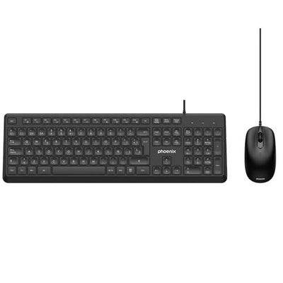 Teclado + Ratón Phoenix CC101 Con Cable USB