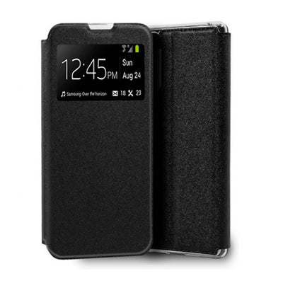 Funda flip cover Wiko Ridge 4G liso negro