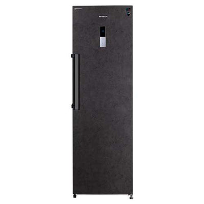 Congelador Vertical 185x60 No Frost Infiniton CV265L85PEH Stone Outlook Negro Clase E