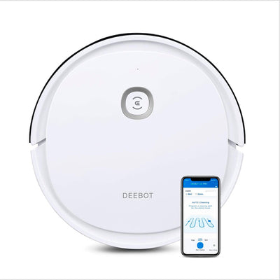 Robot Aspirador - Ecovacs Deebot U2 con función de Limpieza y Limpieza sistemática, Control de Aplicaciones y Alexa