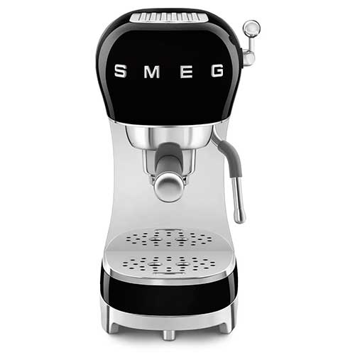 Cafetera Express 15 Bares Smeg ECF02BLEU Negra