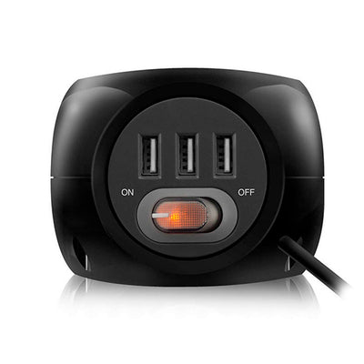 Regleta Cubo 3xUSB Ewent EW3938 Negra