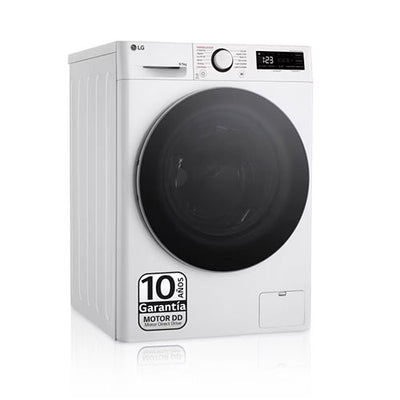 Lavasecadora 9/5kg 1200rpm LG F2DR5S09A1W Vapor Blanca Clase A/D -10%