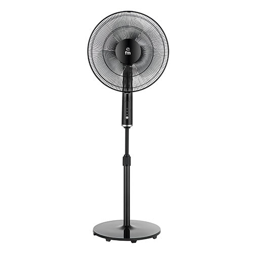 Ventilador de pie 40CM 45W FM P420BLACK con temporizador y mando