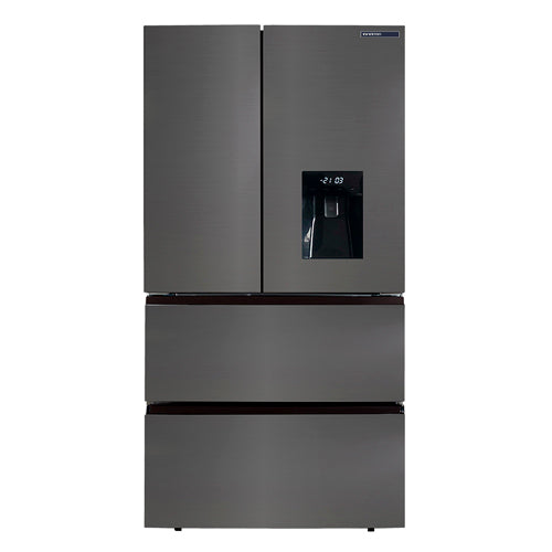 Frigorífico Side By Side 183x83,6 No Frost Infiniton FRD83IX 2 puertas 2 cajones E inox