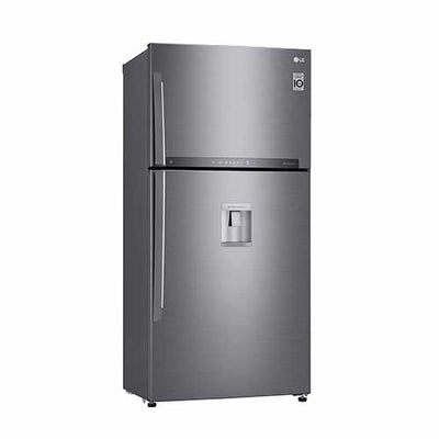 Frigorífico 184X86 2 Puertas Total No Frost LG GTF916PZPED Inox Clase E