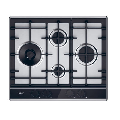 Encimera Gas 4 Fuegos Haier HAHG6D5TX Inox