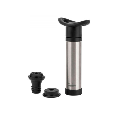 Bomba Vacio Jata HVIN2205 2 Tapones Acero Inox