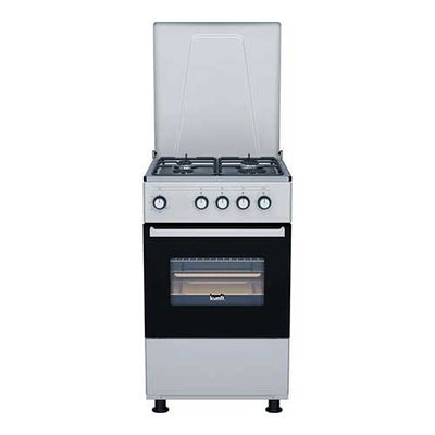 Cocina 4 Fuegos 85X50X60 Kunft KGS4503IX Butano Propano Inox