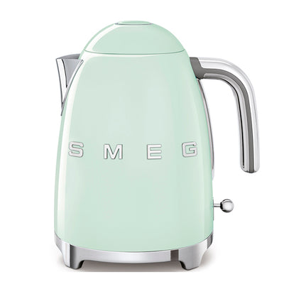Hervidor 1.7L 2400w Smeg KLF03PGEU 50's Style verde pastel 7 tazas