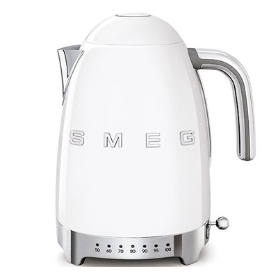 Hervidor 1.7L 2400W Smeg KLF04WHEU Blanco