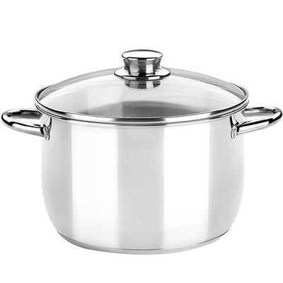 Olla 30cm Monix Óptima M453130 Tapa Cristal