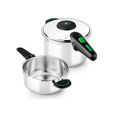 Set Olla Rápida 4+6L Monix Presto M911005 Full Induction