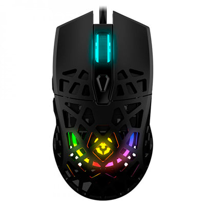 Ratón Óptico USB Krom KAIYU Gaming RGB Negro