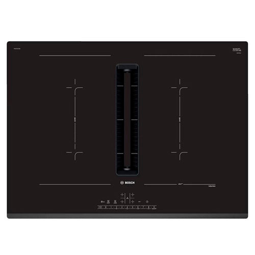 Inducción + campana 70cm 4 zonas Bosch PVQ731F25E