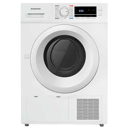 Secadora 8 KG Bomba Calor Infiniton SDHT86 Blanca Clase A++
