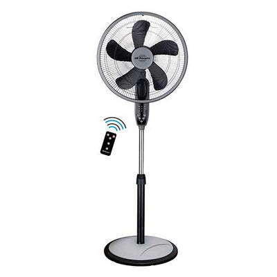 Ventilador de Pie, sobre mesa y pared 3 en 1 40cm 55W Orbegozo SF0246 Con mando Negro