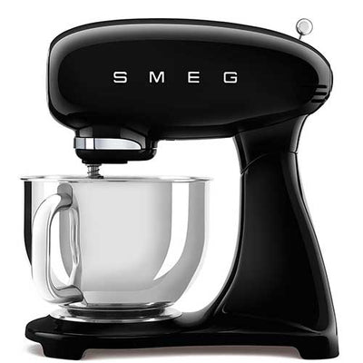 Robot de Cocina 800W Smeg SMF03BLEU Full Color 50's Style 10 Velocidades Negro