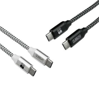 Cable USB C a USB C 2X Premium Subblim 1m Aluminio
