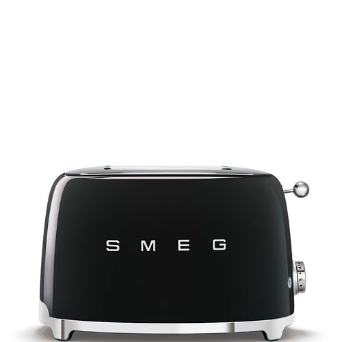 Tostador 2 ranuras 950w Smeg TSF01BLEU 50style negro