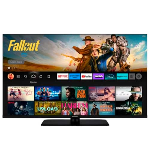 Televisor QLED 43" 4K Panasonic TV43W80AEZ Smart TV Fire TV Negro