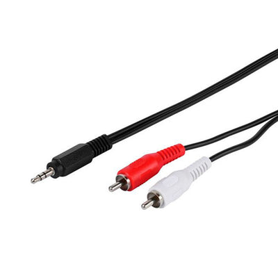 Cable audio Vivanco VV19320 2xRCA A 3.5mm 1.5m