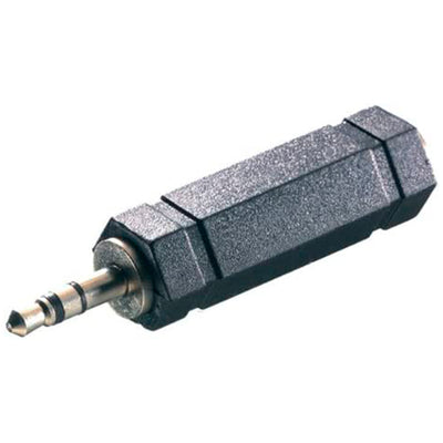 Adaptador de Audio Jack Hembra 6,3 a Macho 3,5mm Vivanco VV41065