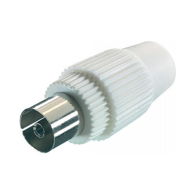 Conector Coaxial Hembra Antena TV 75 Ohmios Vivanco VV43001