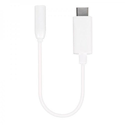 Adaptador USB-C m 3,5mm h 0,10m Blanco 60630