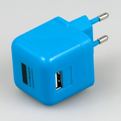 Cargador casa VIVANCO 2.4a+cable USB 120 Cm