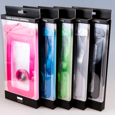 Funda Acuática Universal VIVANCO para Smartphone Hasta 5" Negro